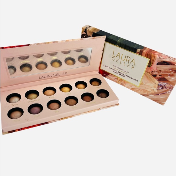 Laura Geller The Delectables 12 Multi-Finish Baked Eyeshadows Bold Basics - Picture 11 of 11